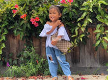 Load image into Gallery viewer, Girls Distressed Denim Set
