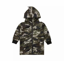 Load image into Gallery viewer, Dino Camo Zip-up
