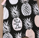 Aloha baby romper