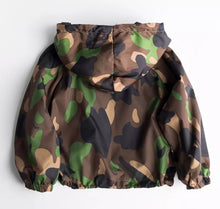Load image into Gallery viewer, Gorilla Windbreaker Zip-up Camo Jacket
