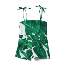 Load image into Gallery viewer, Palm Leaf Romper
