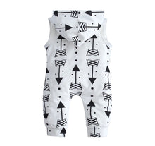 Load image into Gallery viewer, Hooded boho romper
